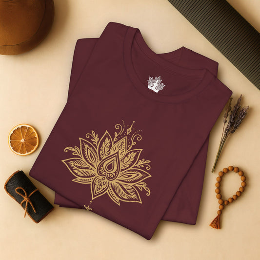 Balance Within – Lotus Yoga Tee