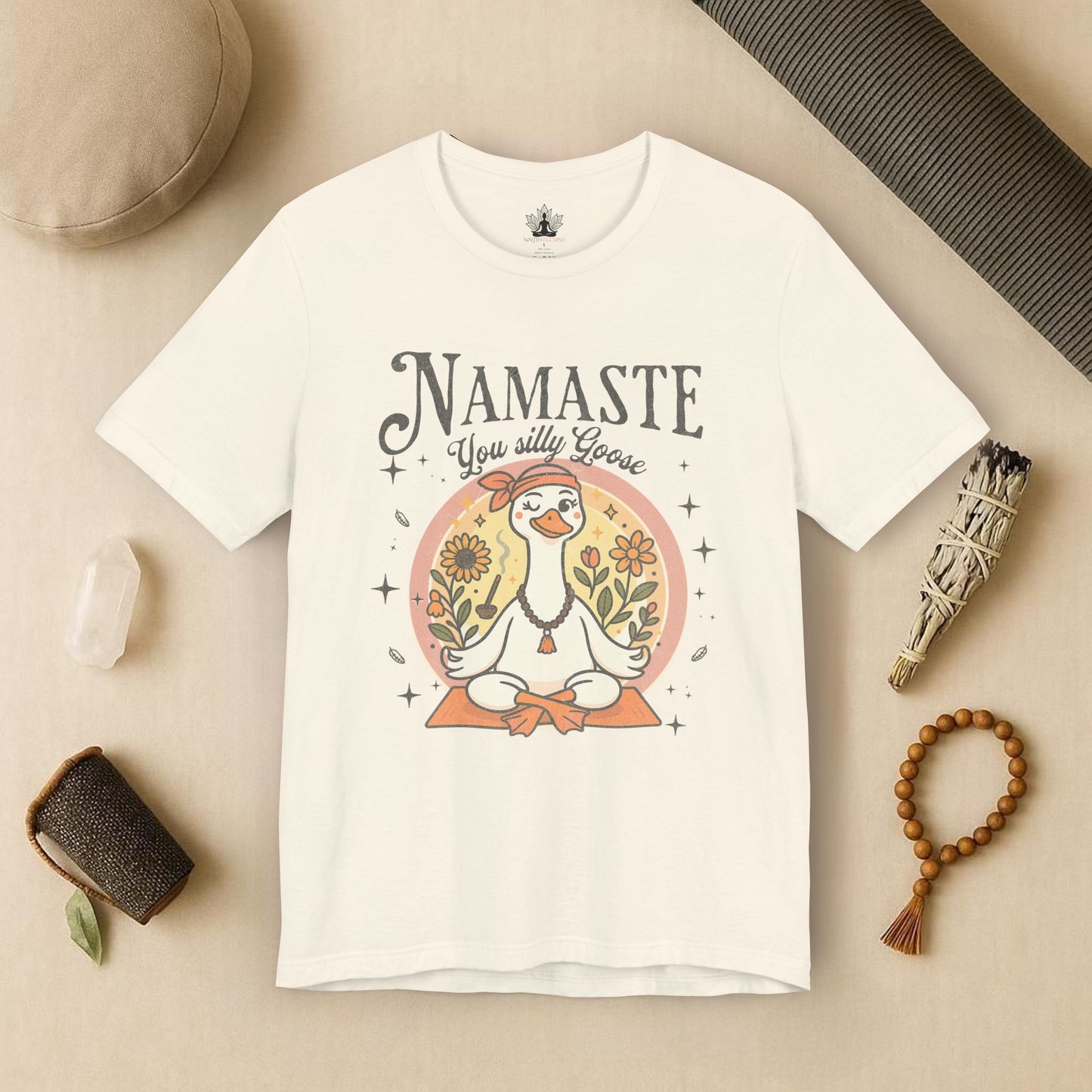 Namaste Silly Goose – Funny Yoga Tee