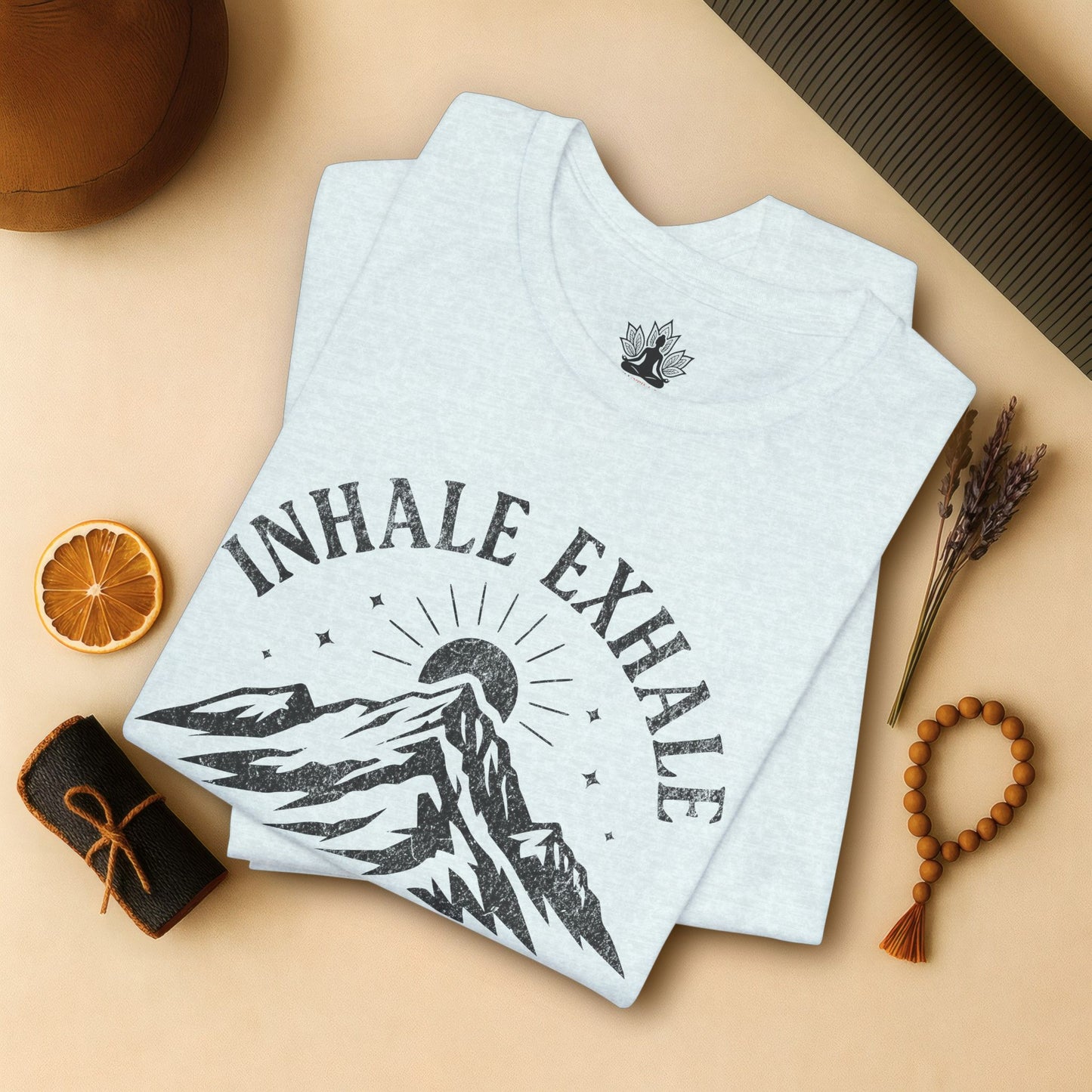Inhale Exhale Repeat - Mountain Peace Tee