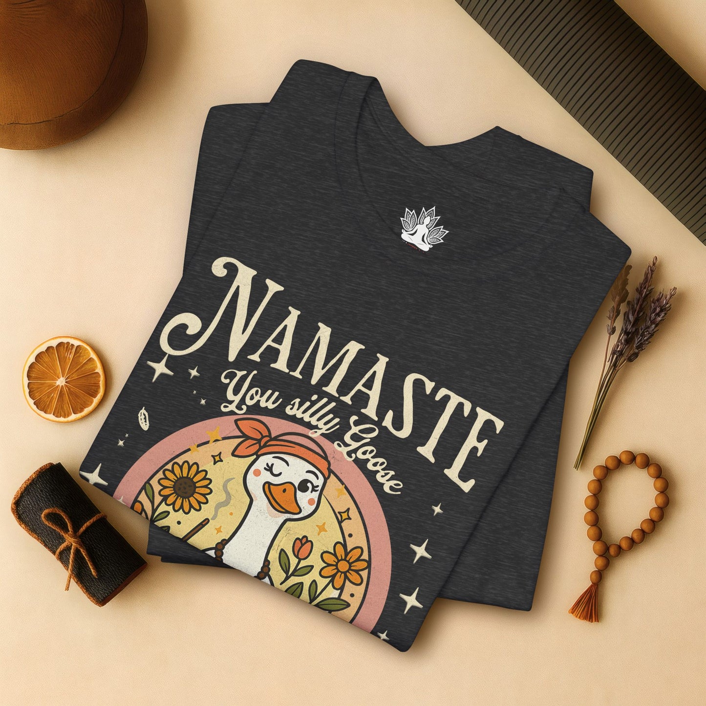 Namaste Silly Goose – Funny Yoga Tee