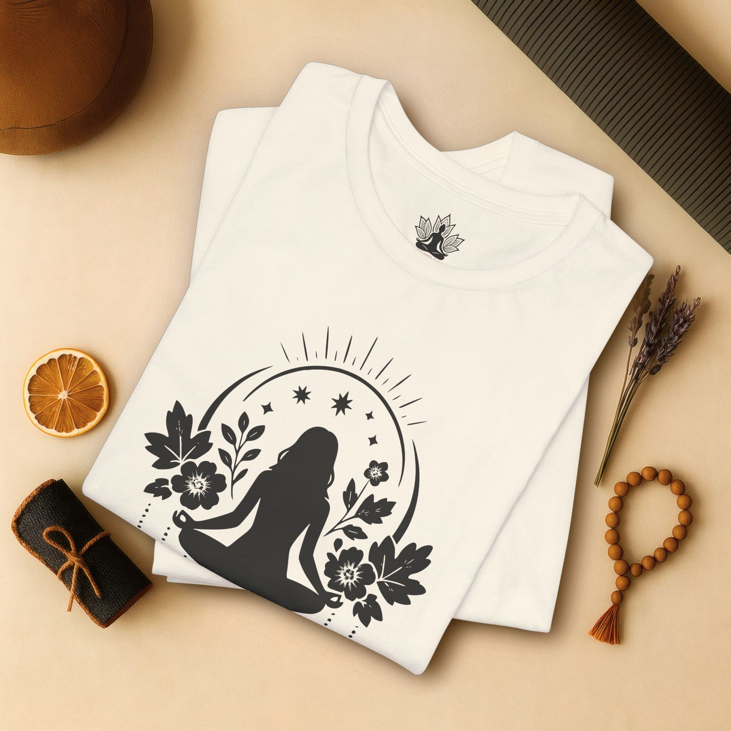 Mystic Meditation – Floral Dreamcatcher Tee