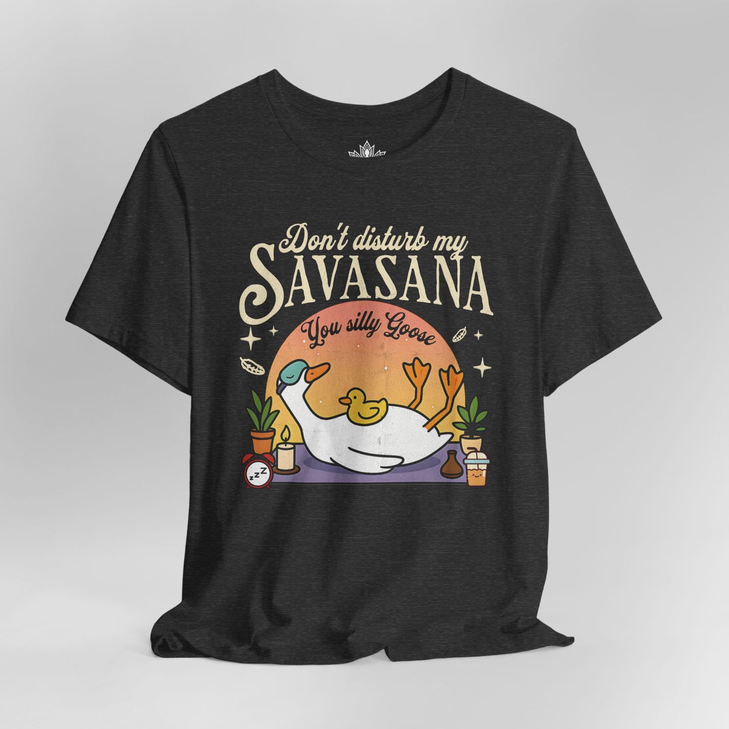 Silly Goose Savasana – Funny Yoga Tee