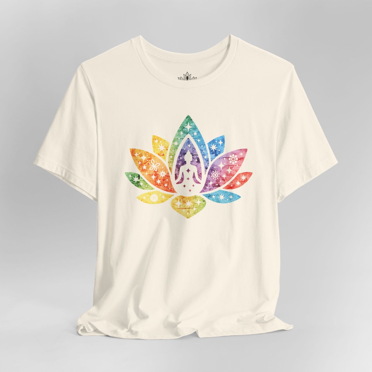 Lotus Pride – Cosmic Rainbow Tee