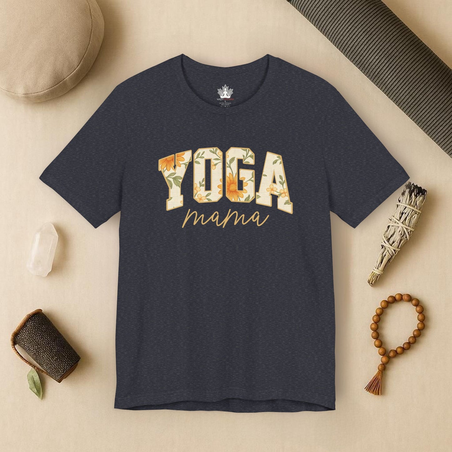 Floral Yoga Mama – Mindful Vintage Tee