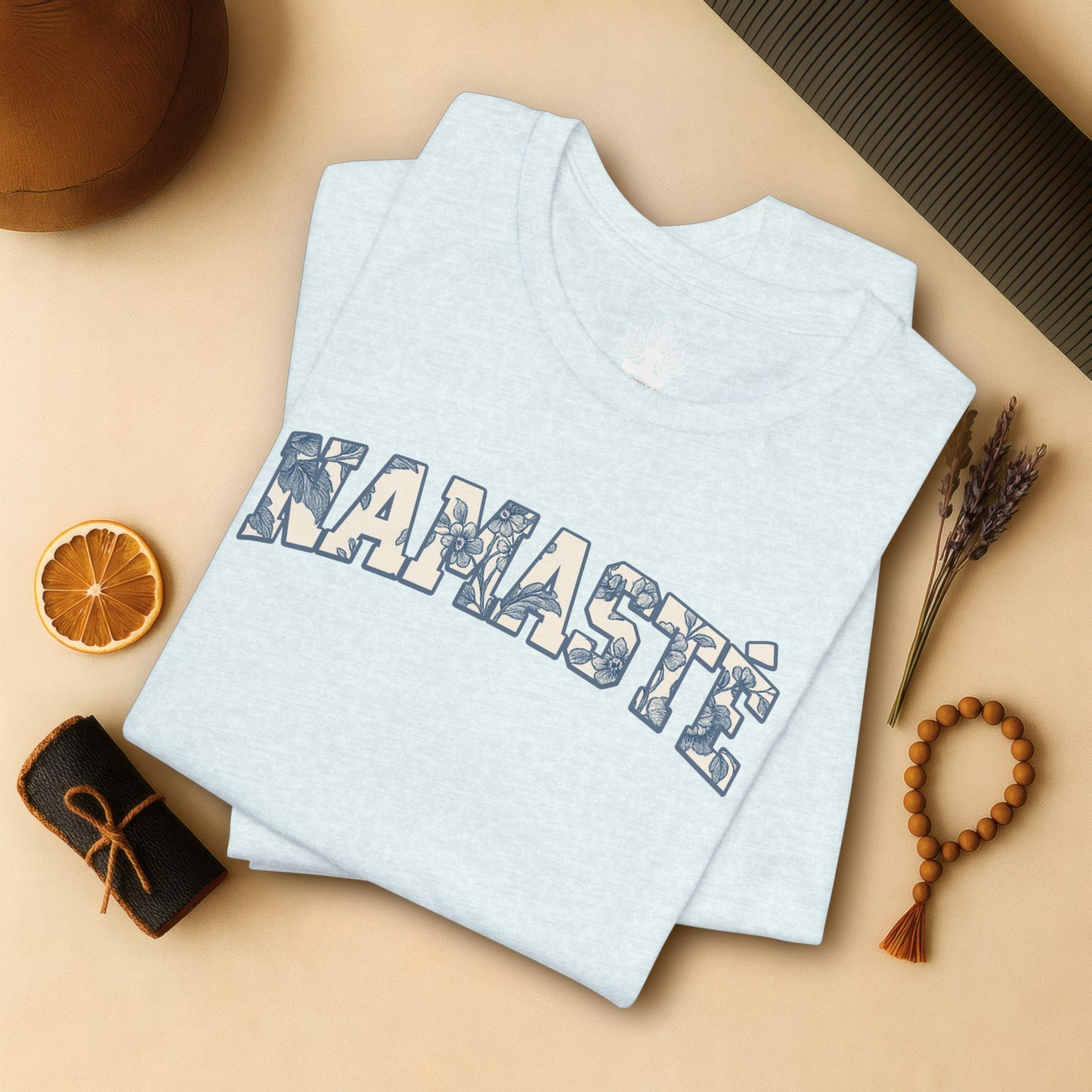 Floral Namasté – Zen Spirit Tee