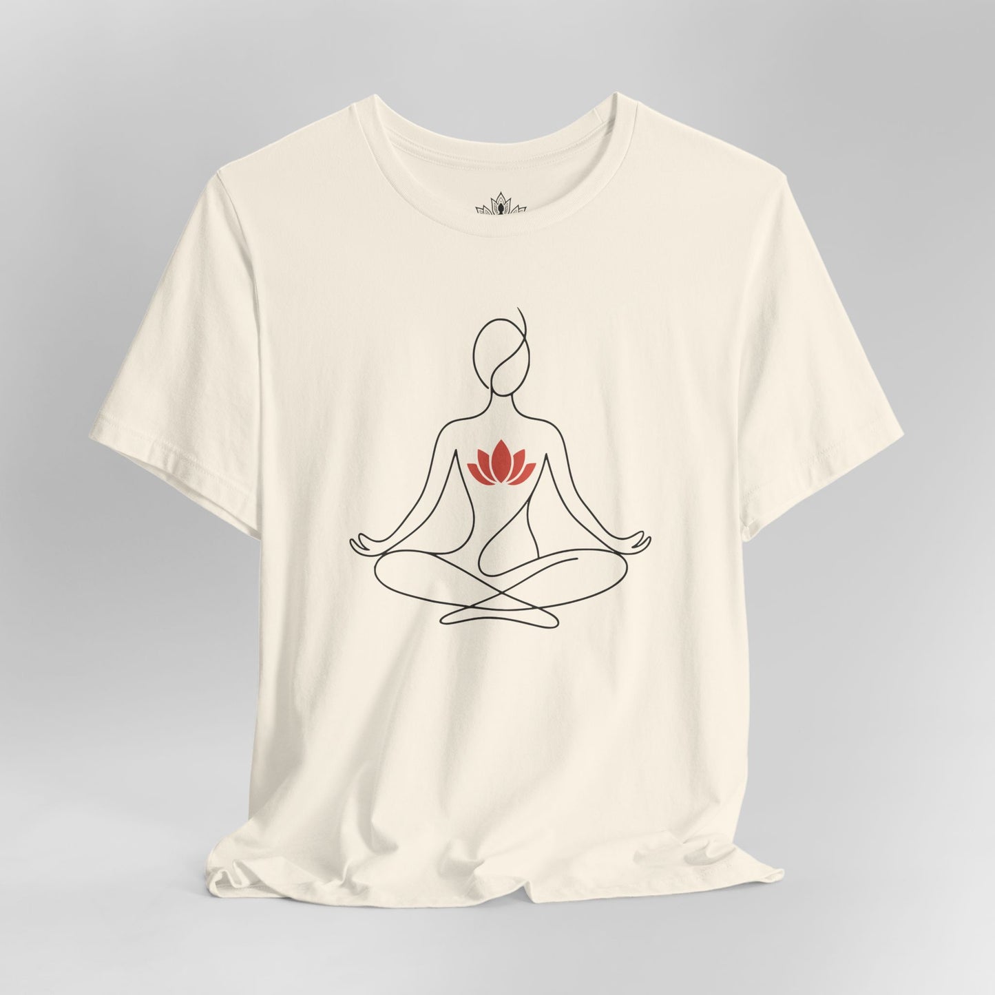 Lotus Heart – Minimalist Yoga Tee