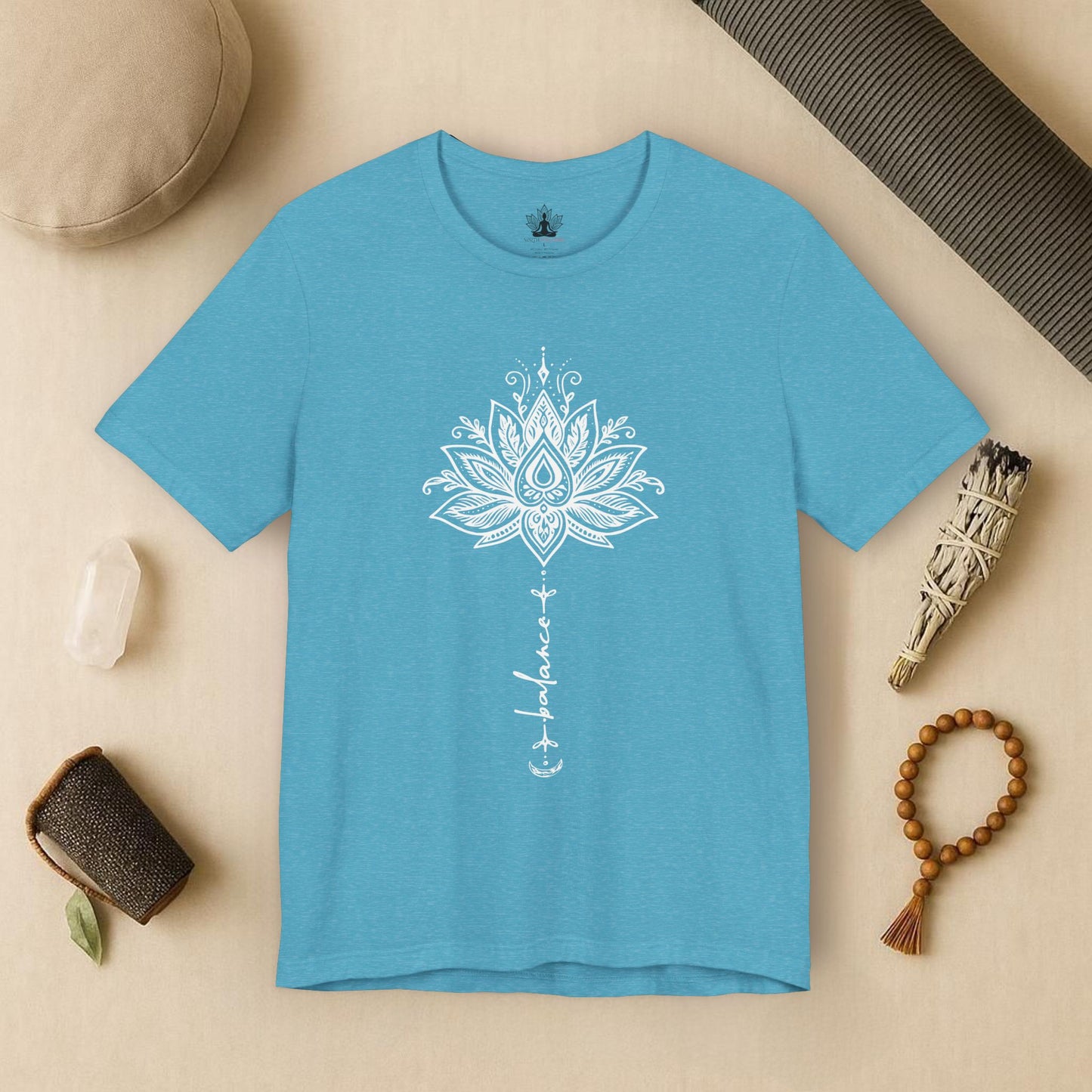 Balance Within – Lotus Yoga Tee