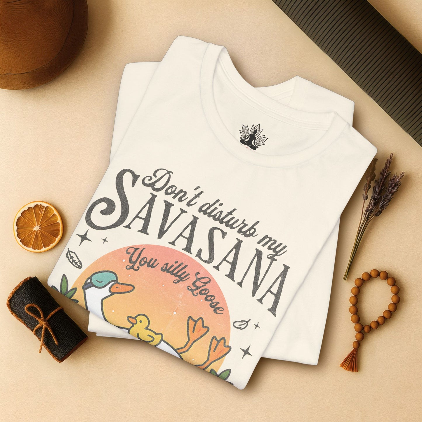Silly Goose Savasana – Funny Yoga Tee