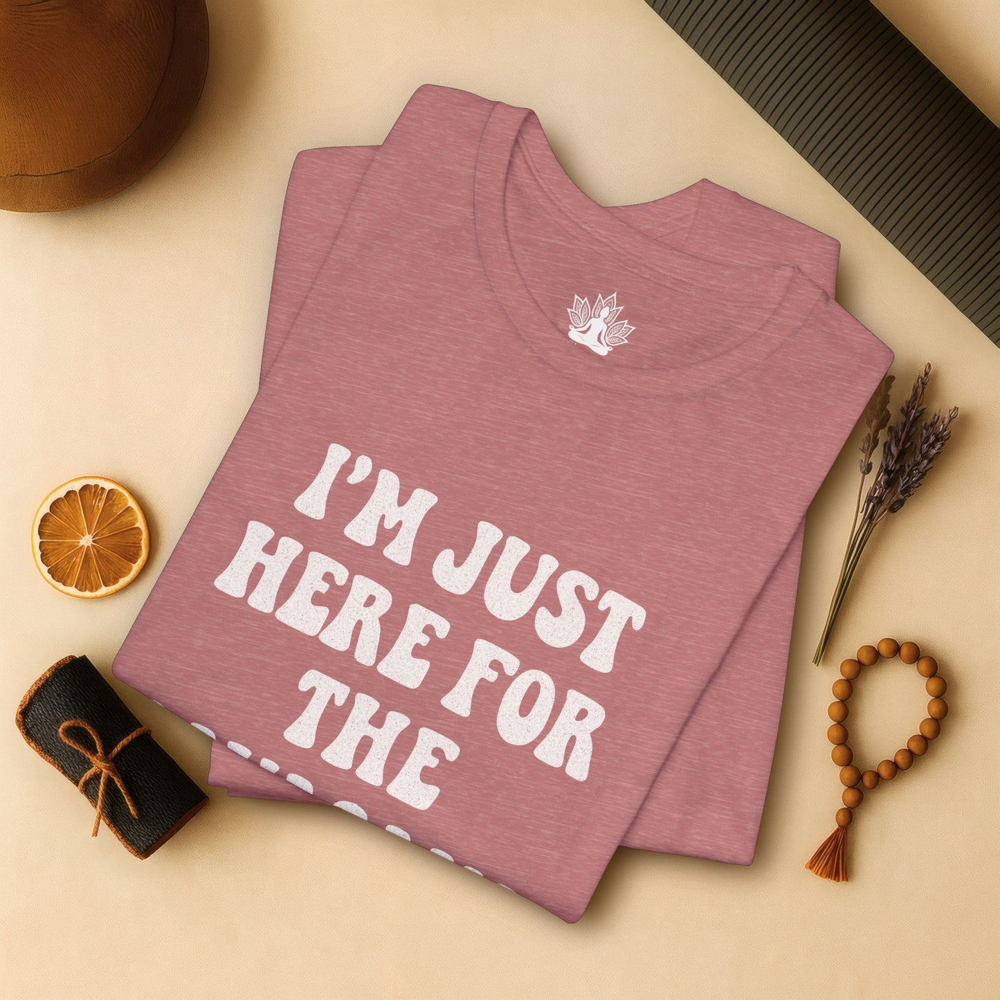 Savasana Only – Funny Yoga Tee