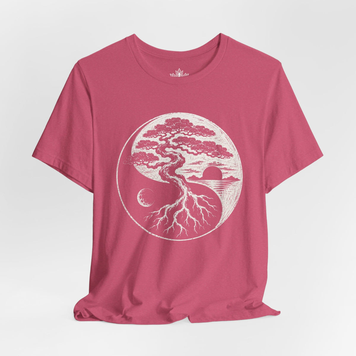 Printify T-Shirt Bonsai Yin Yang Tee Bonsai Yin Yang Tee