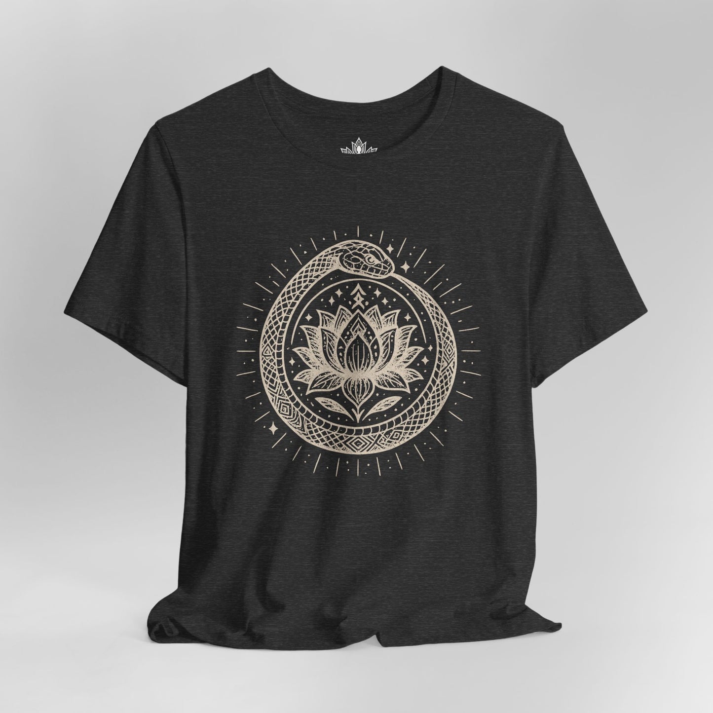 Ouroboros Lotus - Mystic Snake Tee