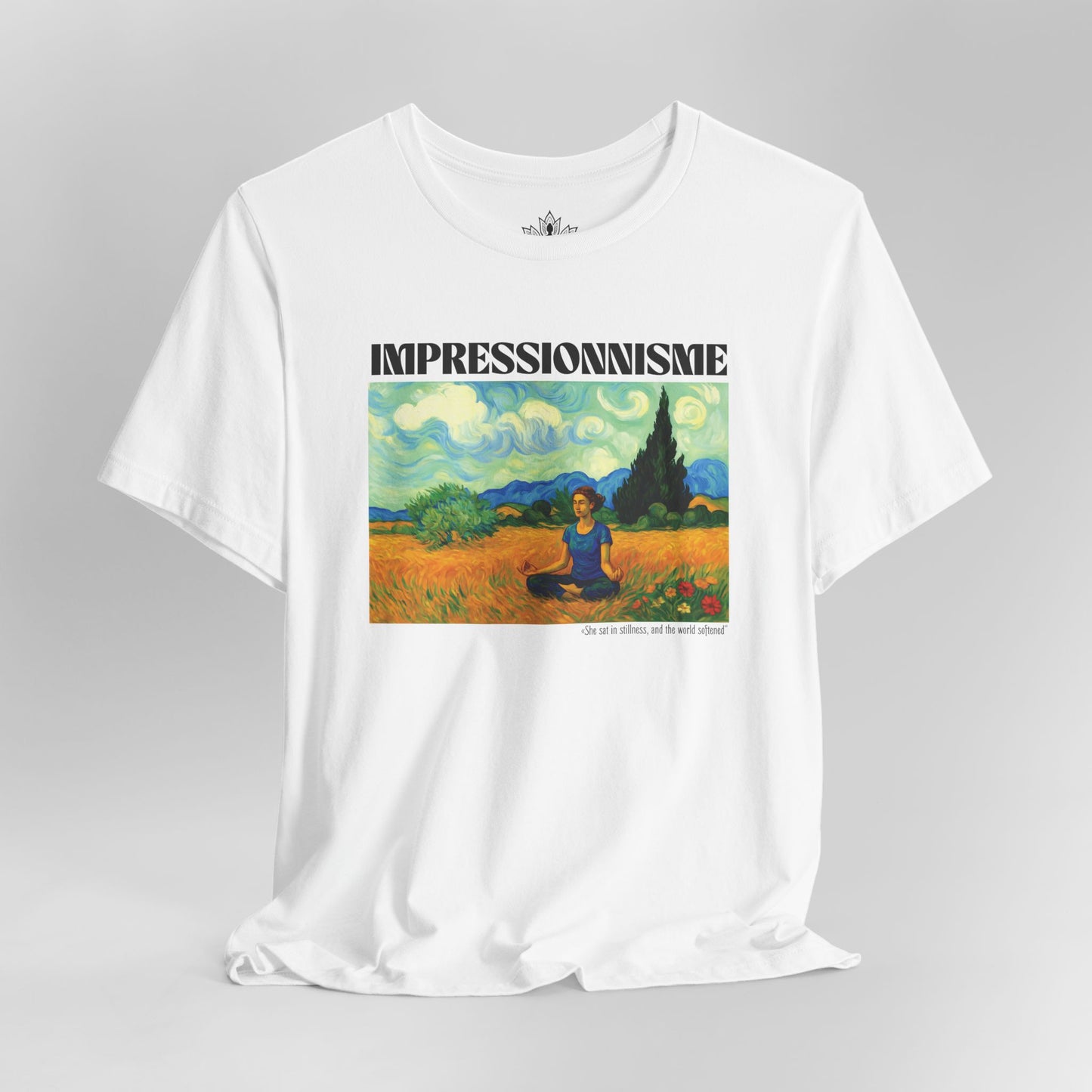 Meditative Stillness – Van Gogh Inspired Tee