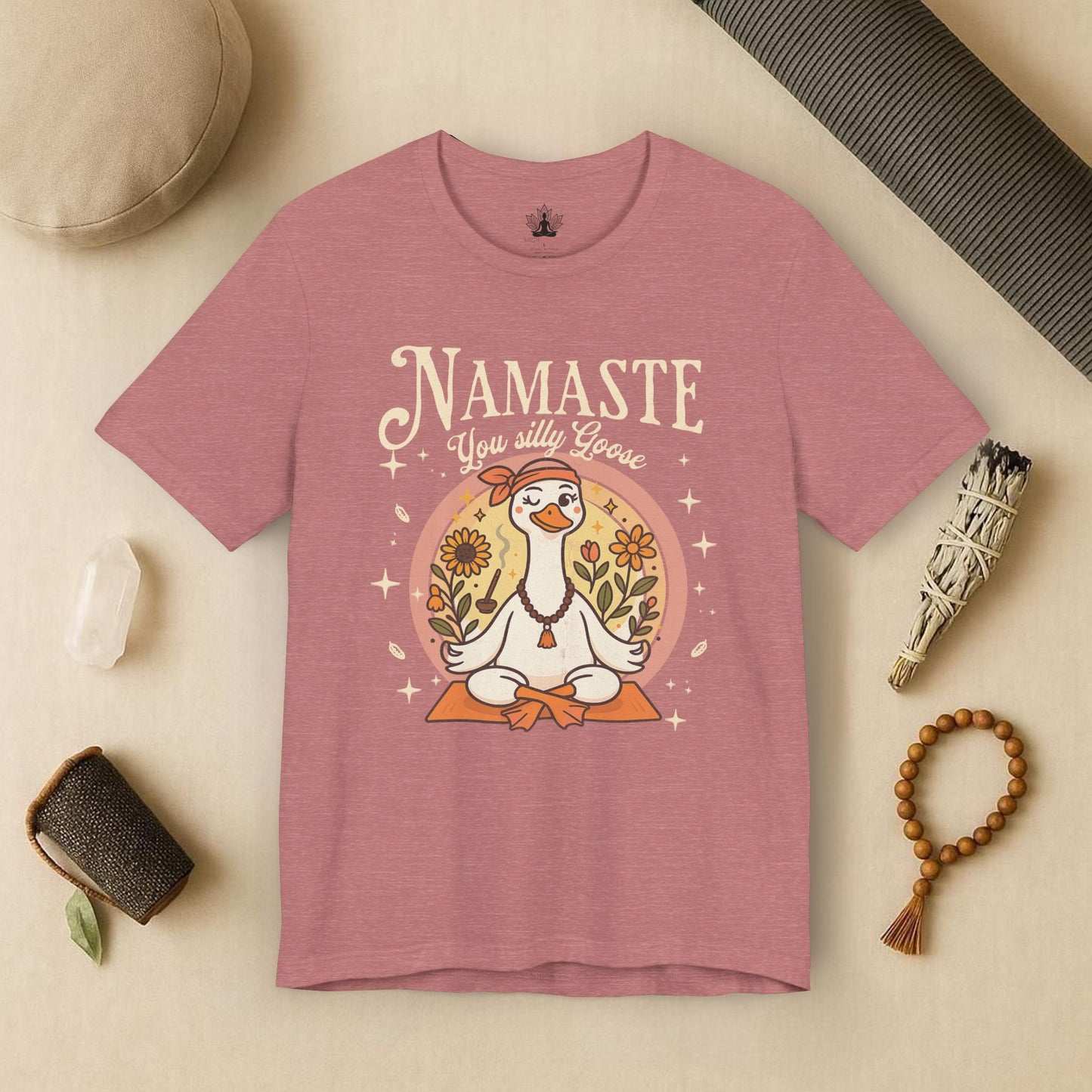 Namaste Silly Goose – Funny Yoga Tee
