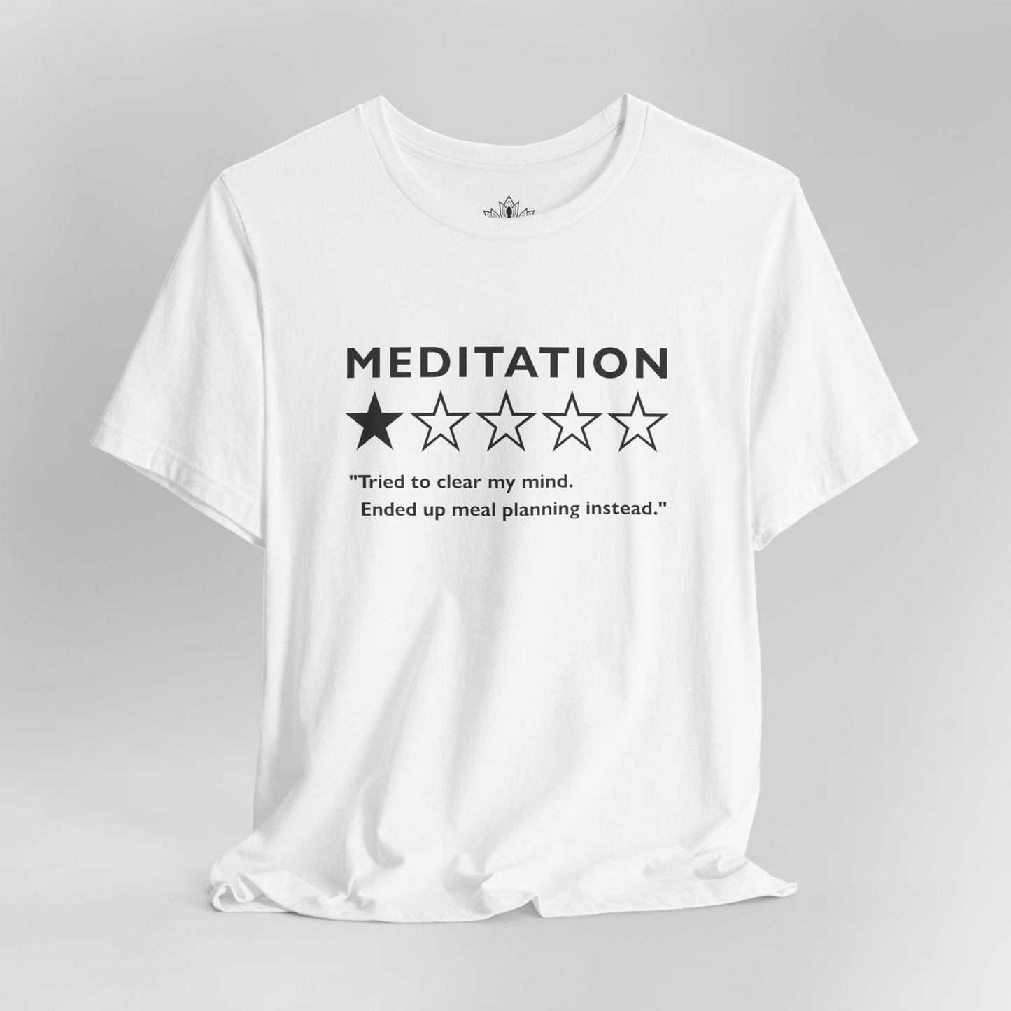 Meal Planning Meditation – Funny Mindful Tee