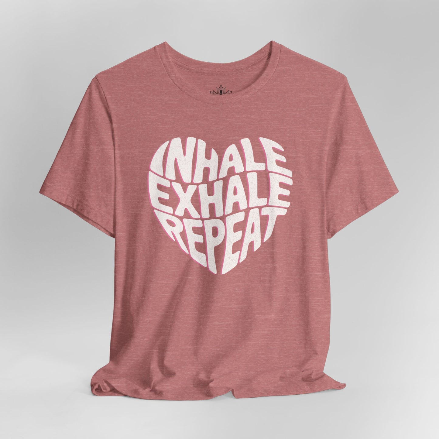 Inhale Exhale Repeat – Mindful Heart Tee