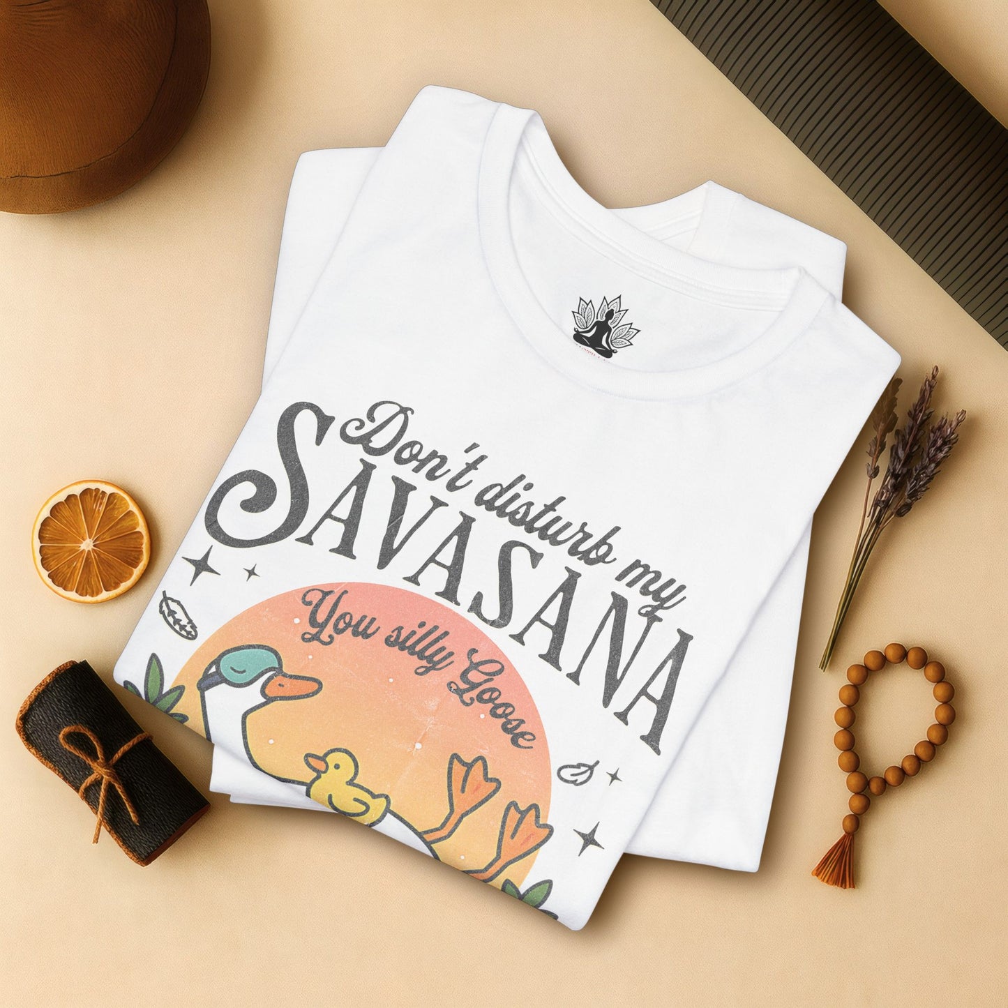 Silly Goose Savasana – Funny Yoga Tee