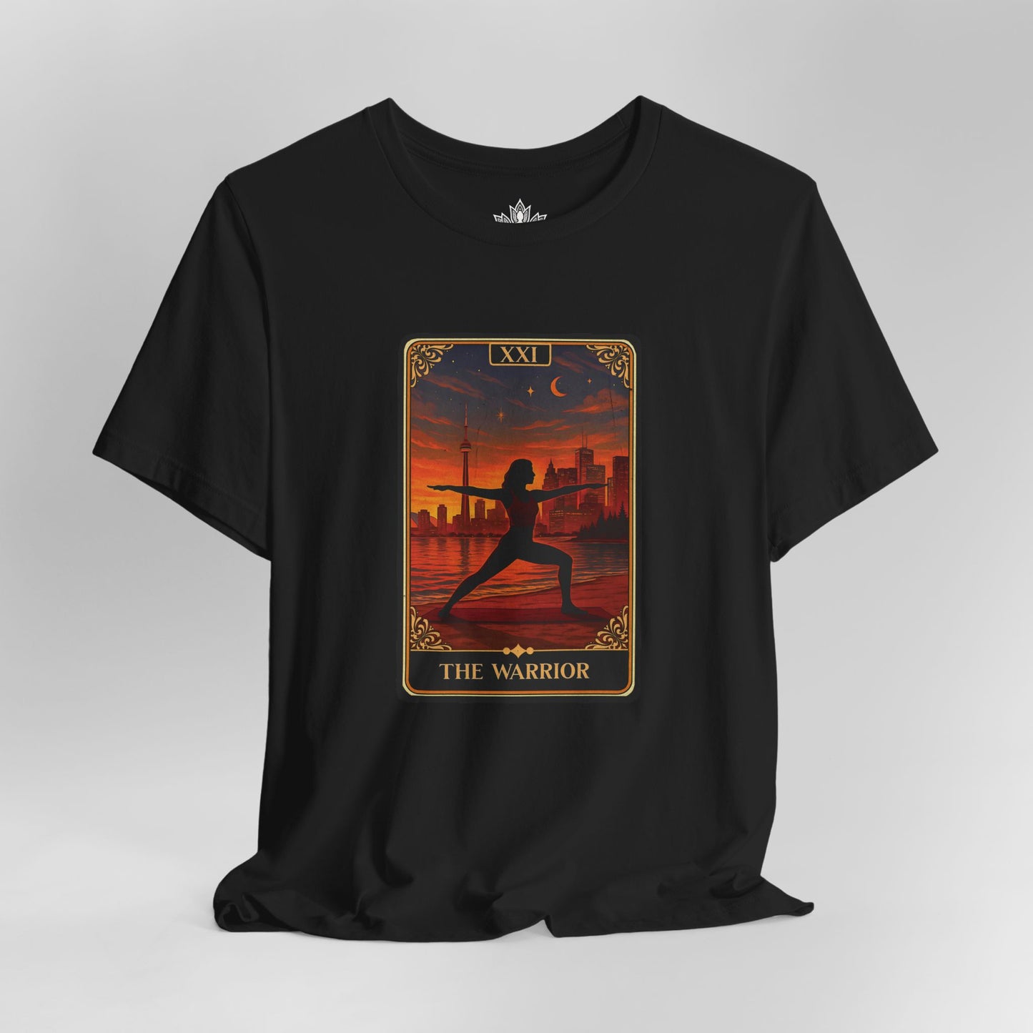 Toronto Warrior Pose – Tarot Card Yoga Tee
