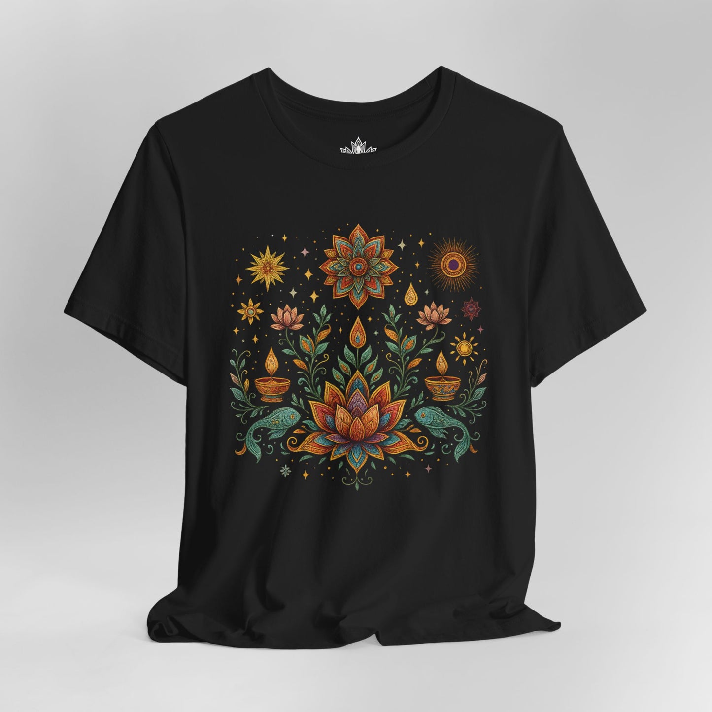 Mystic Lotus Bloom - Spiritual Energy Tee