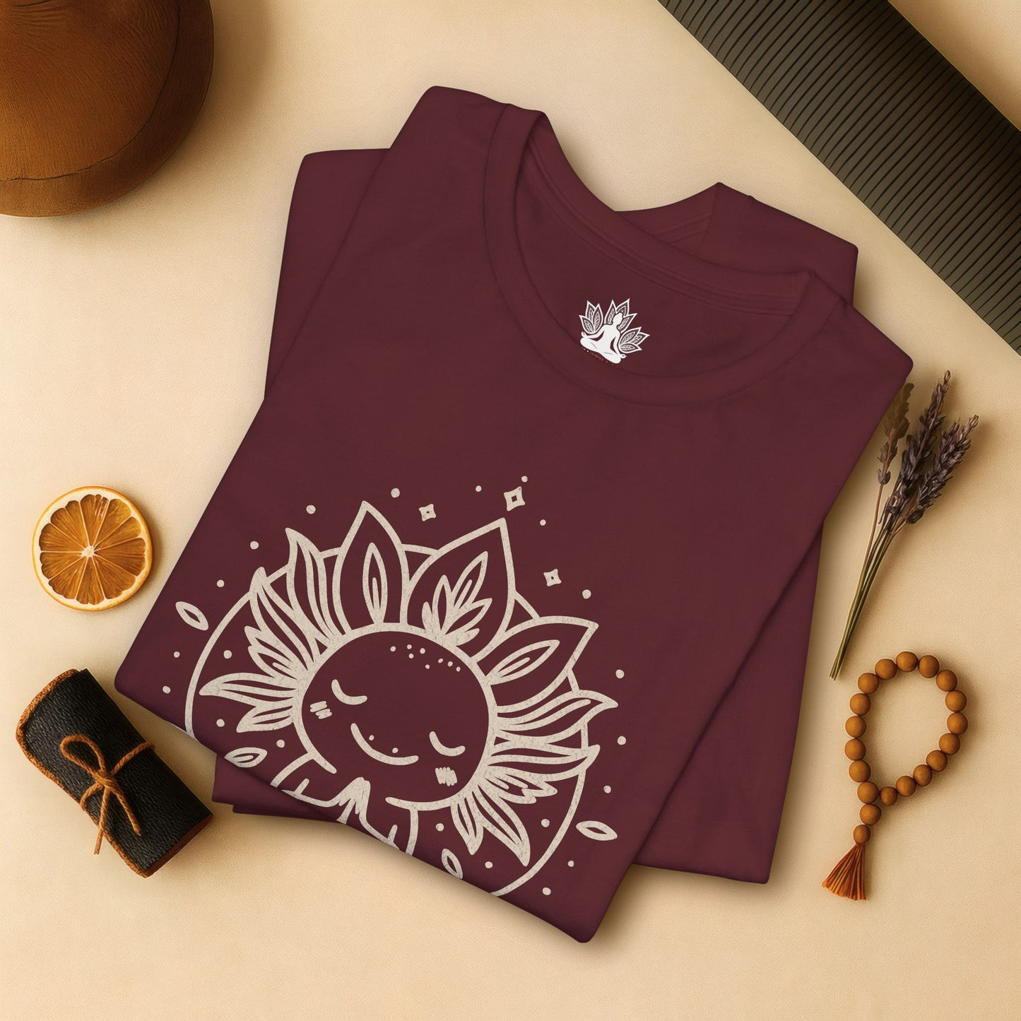 Meditating Axolotl – Yoga Meditation Tee