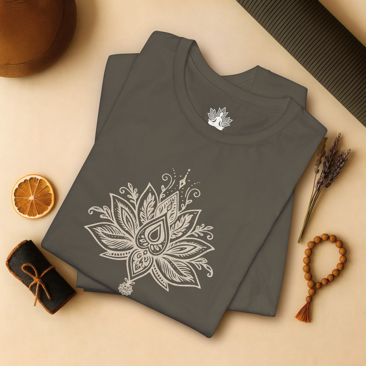 Lotus Chakra Alignment – Spiritual Yoga Tee