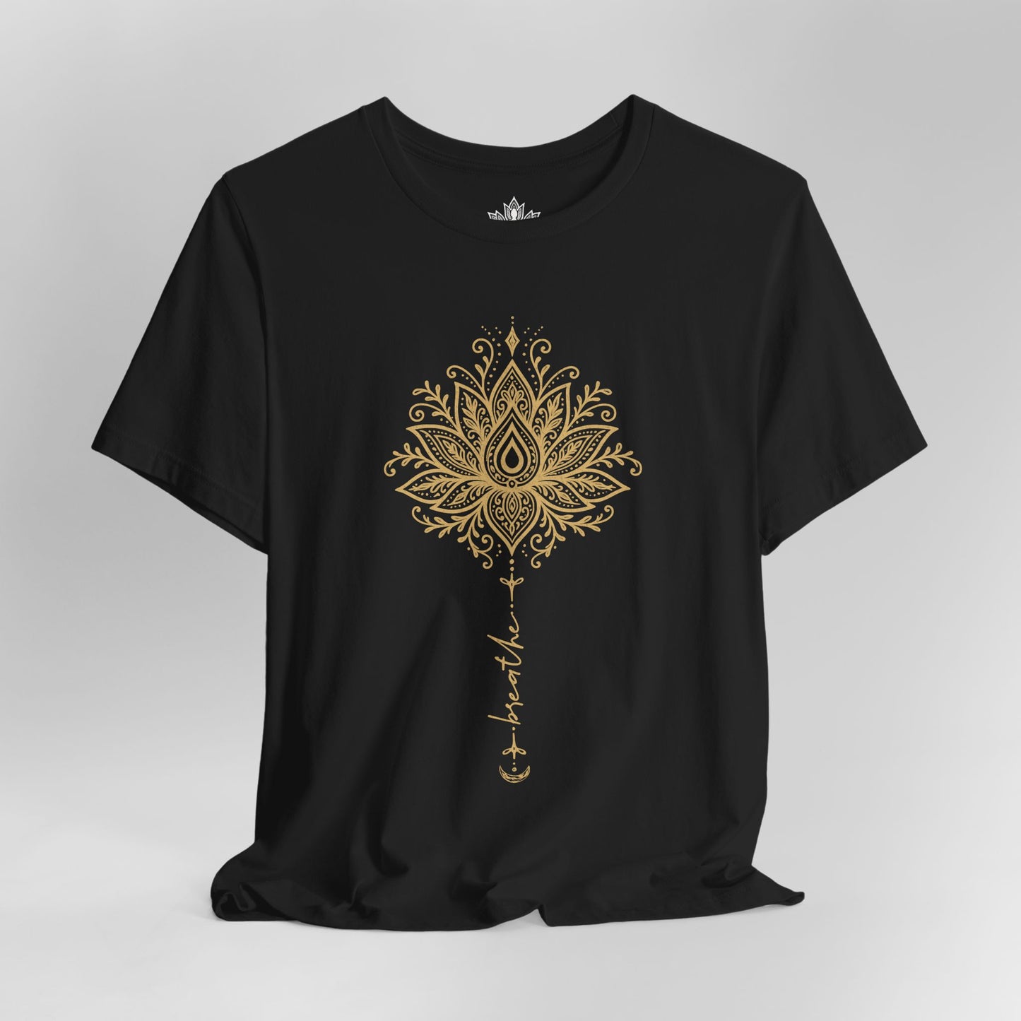 Breathe Lotus Mandala - Mindful Yoga Tee