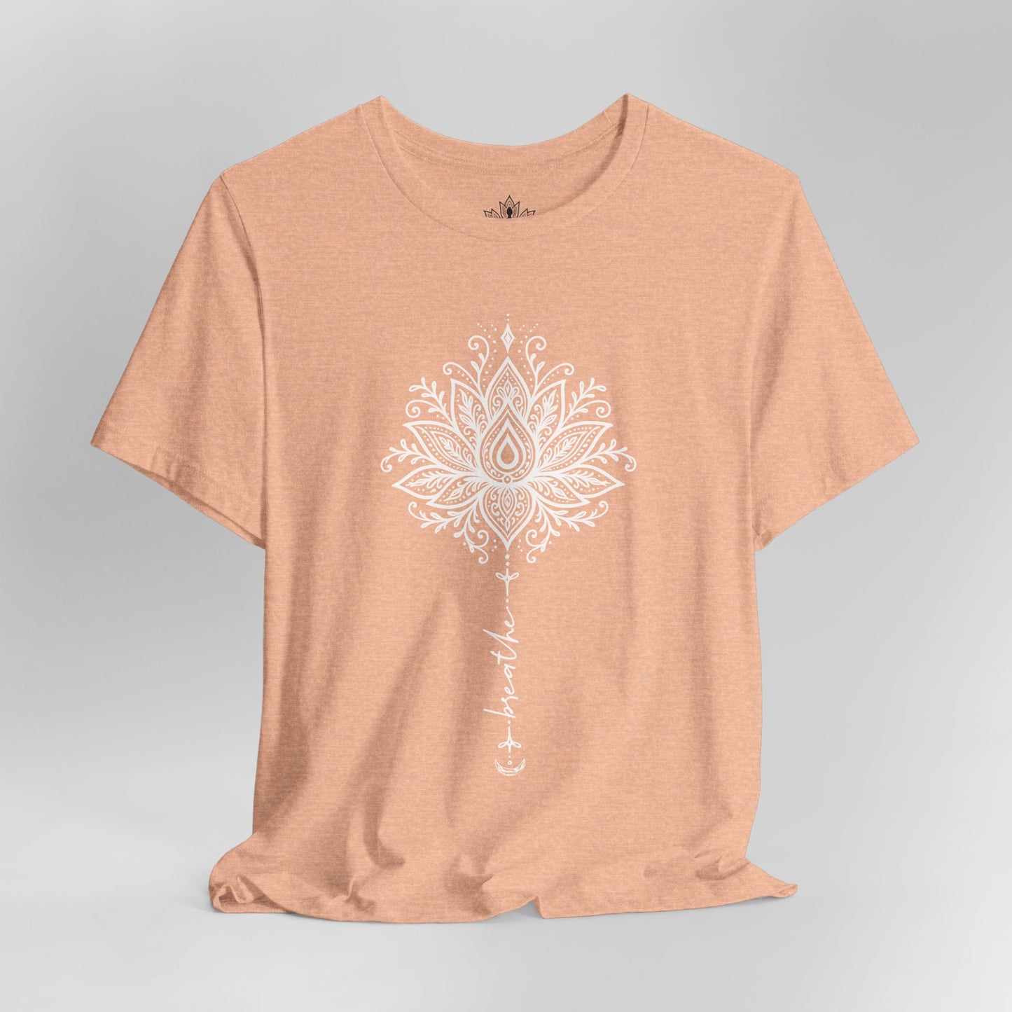 Breathe Lotus Mandala - Mindful Yoga Tee