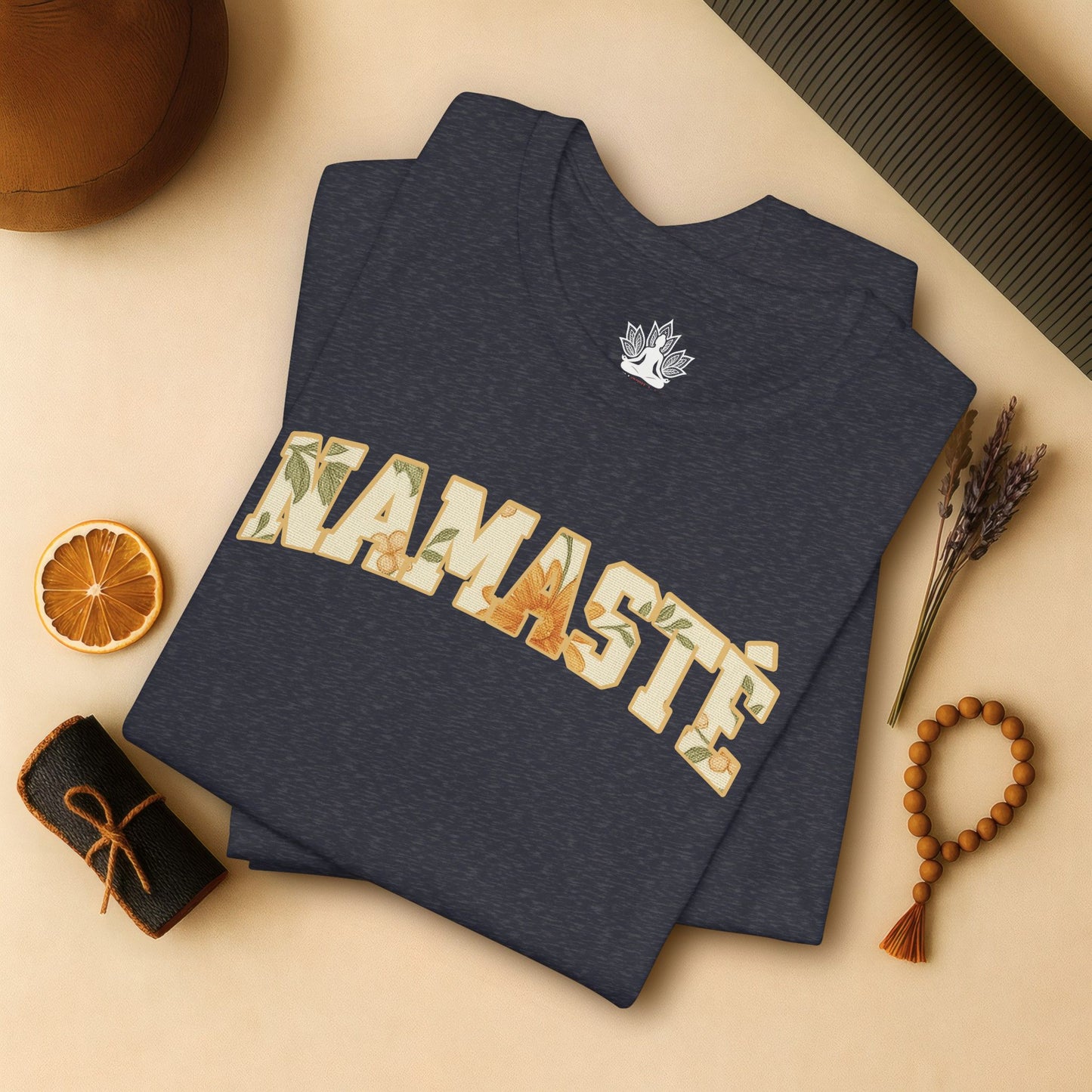 Floral Namasté – Zen Spirit Tee