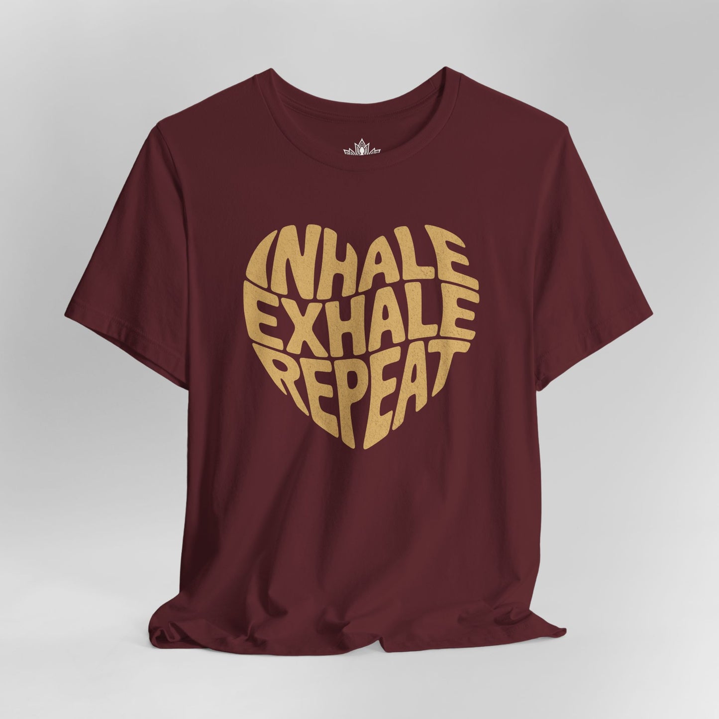 Inhale Exhale Repeat – Mindful Heart Tee