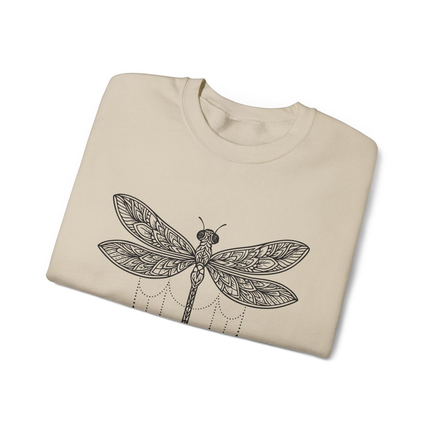 Sweat-shirt Mandala Libellule - Sérénité