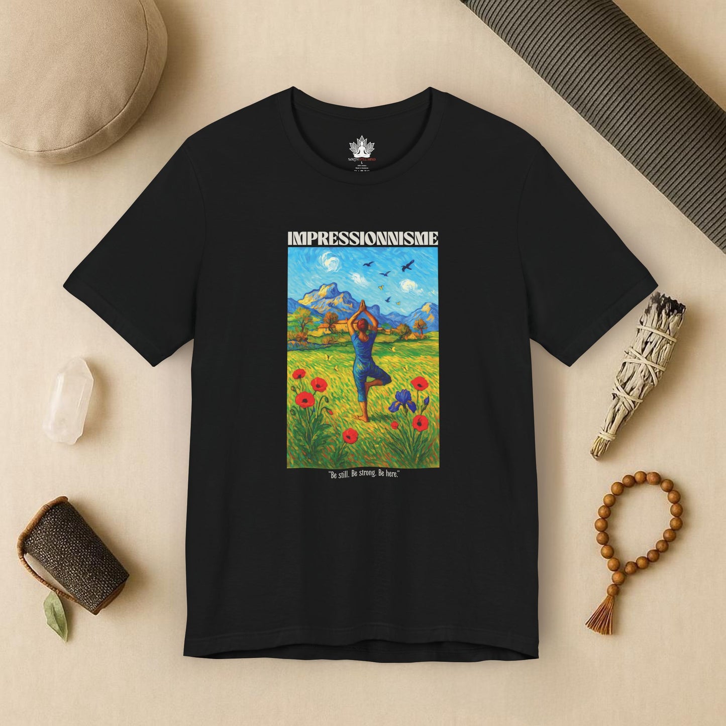 Yoga Warrior – Van Gogh Inspired Tee