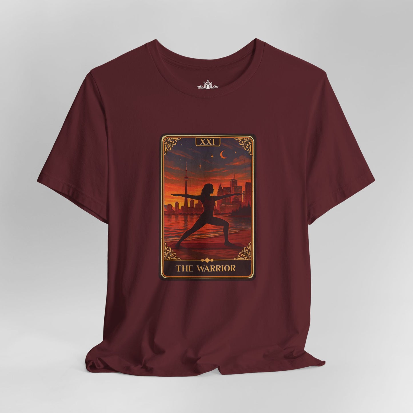 Toronto Warrior Pose – Tarot Card Yoga Tee