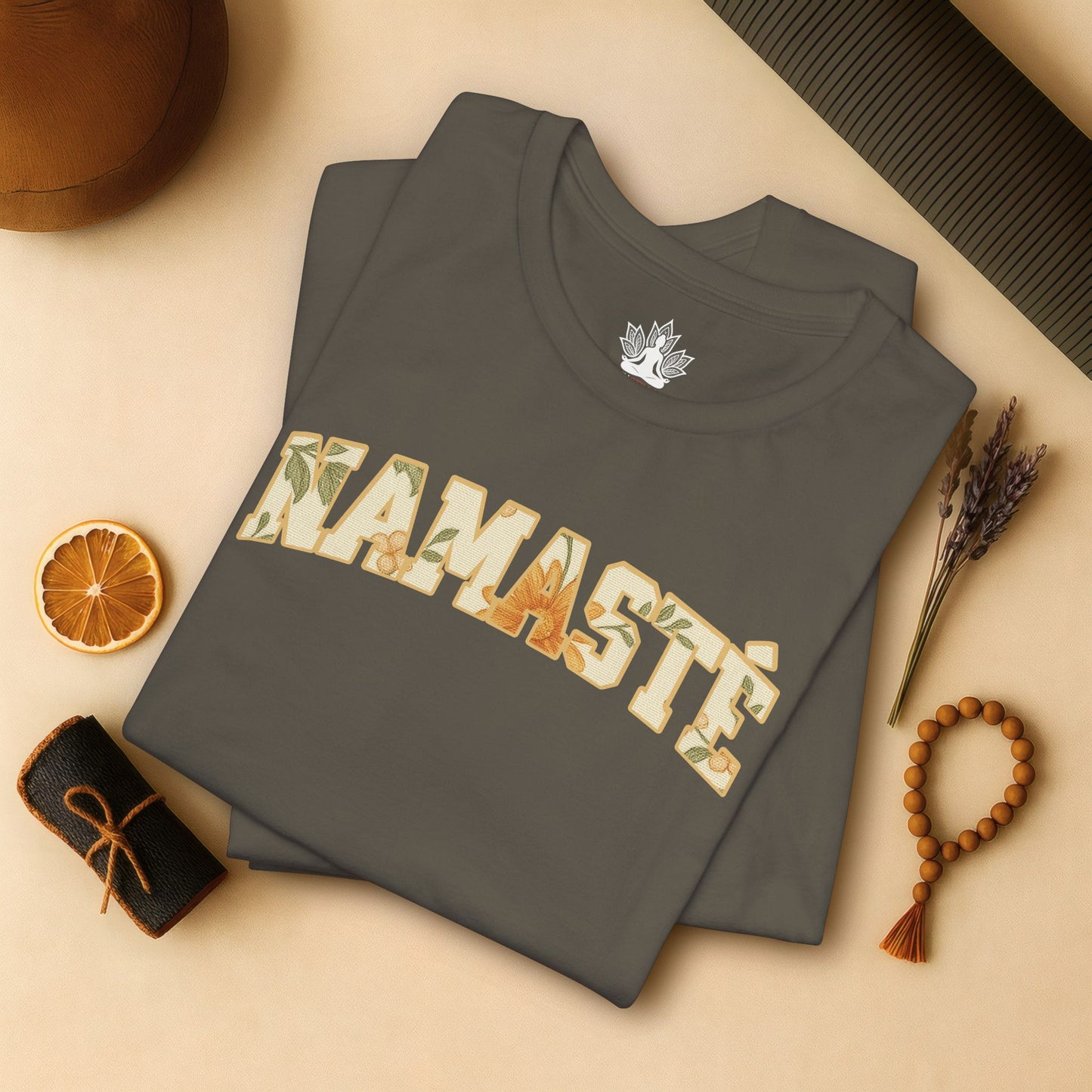 Floral Namasté – Zen Spirit Tee