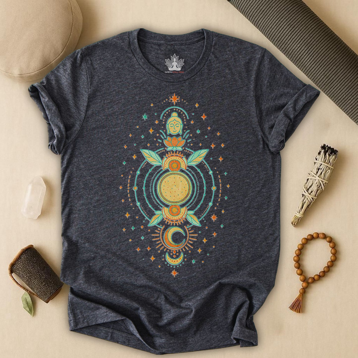 Cosmic Awakening - Yoga Mandala Tee
