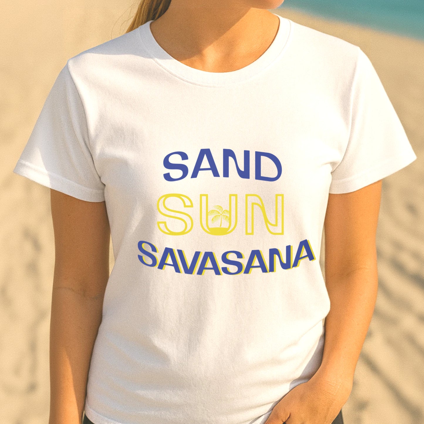 Sand Sund Savasana – Summer 25 Edition Tee