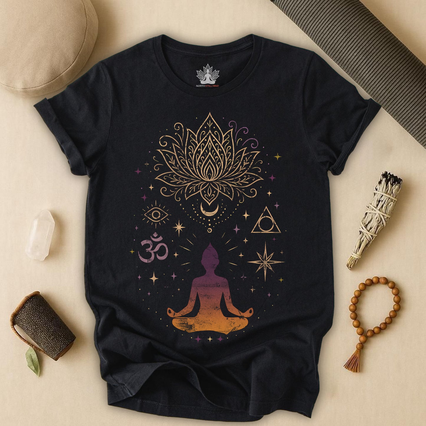 Mystic Alignment – Sacred Lotus Tee