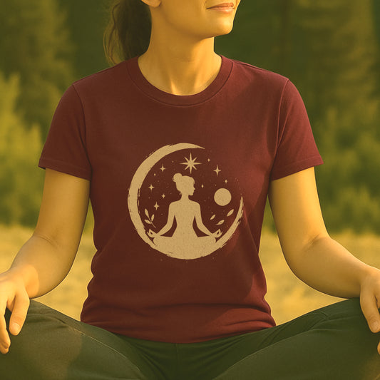 A Lunar Peace – Yoga Moon Tee