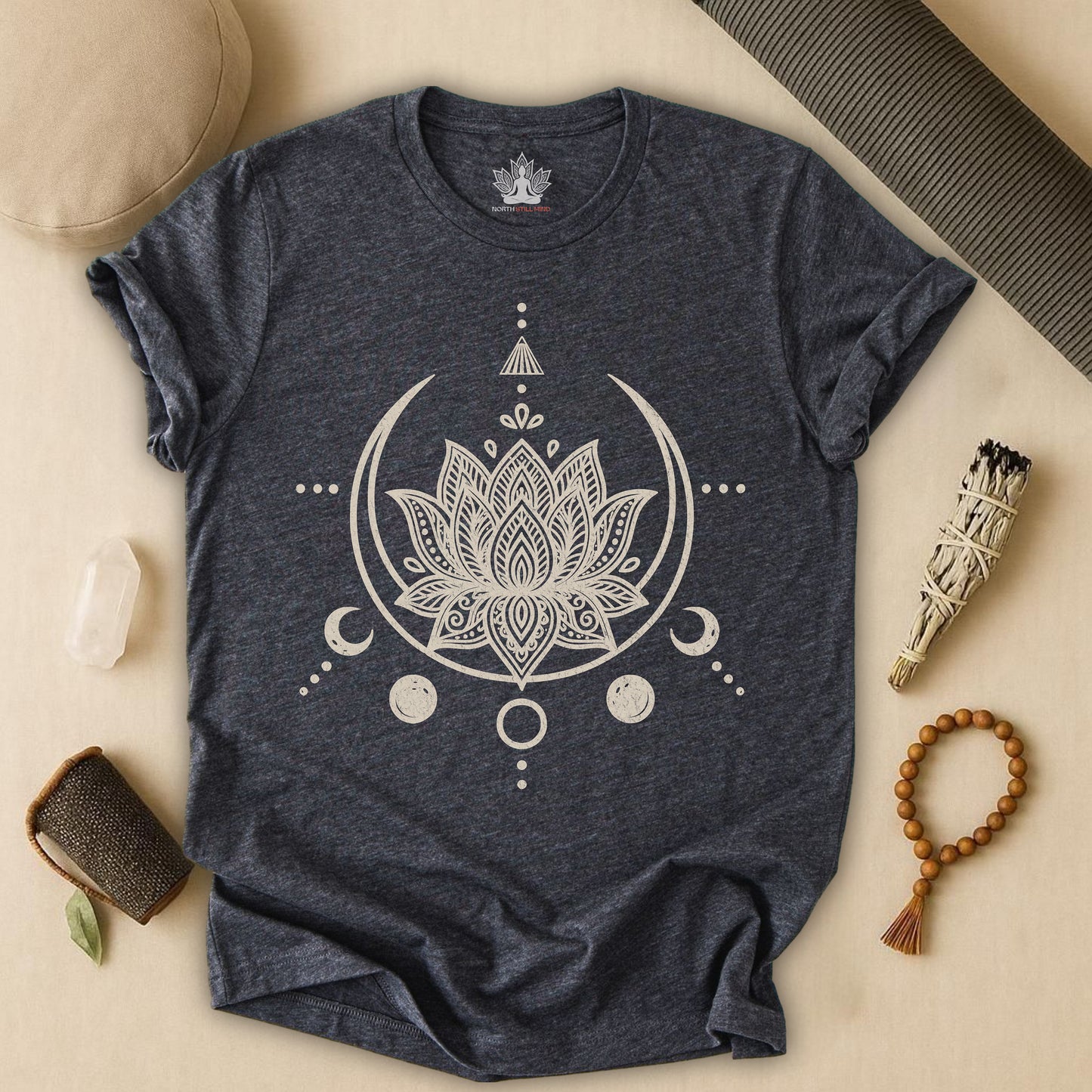 A Lunar Lotus – Celestial Harmony Tee