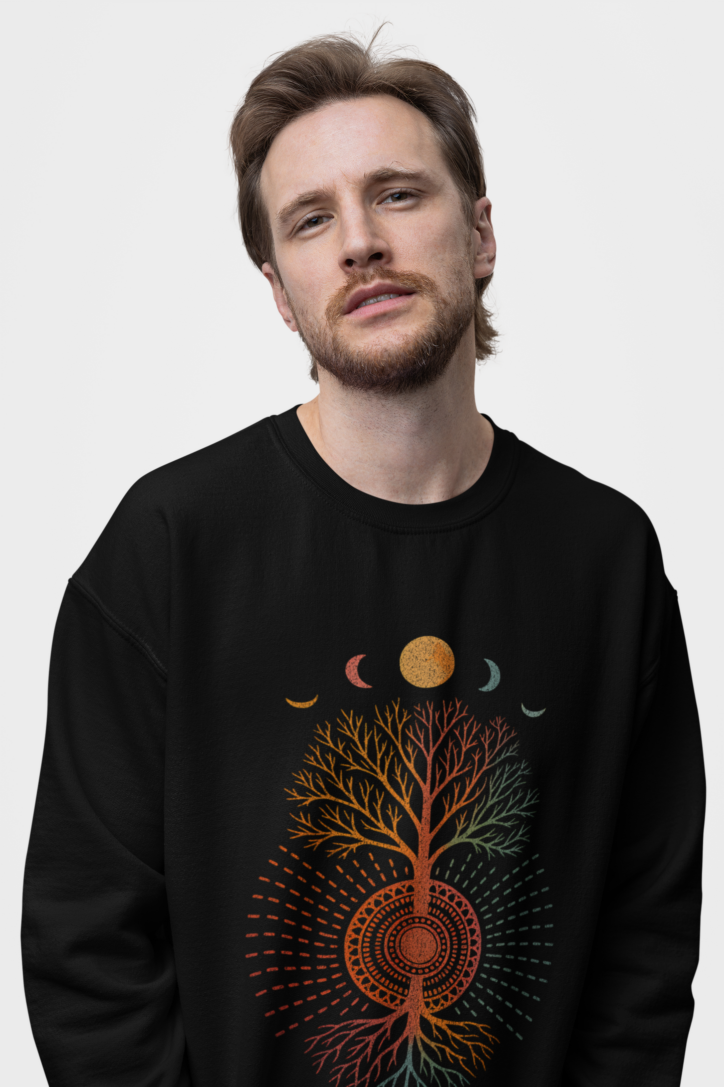 Mystical Tree of Life - Mandala Roots Sweatshirt