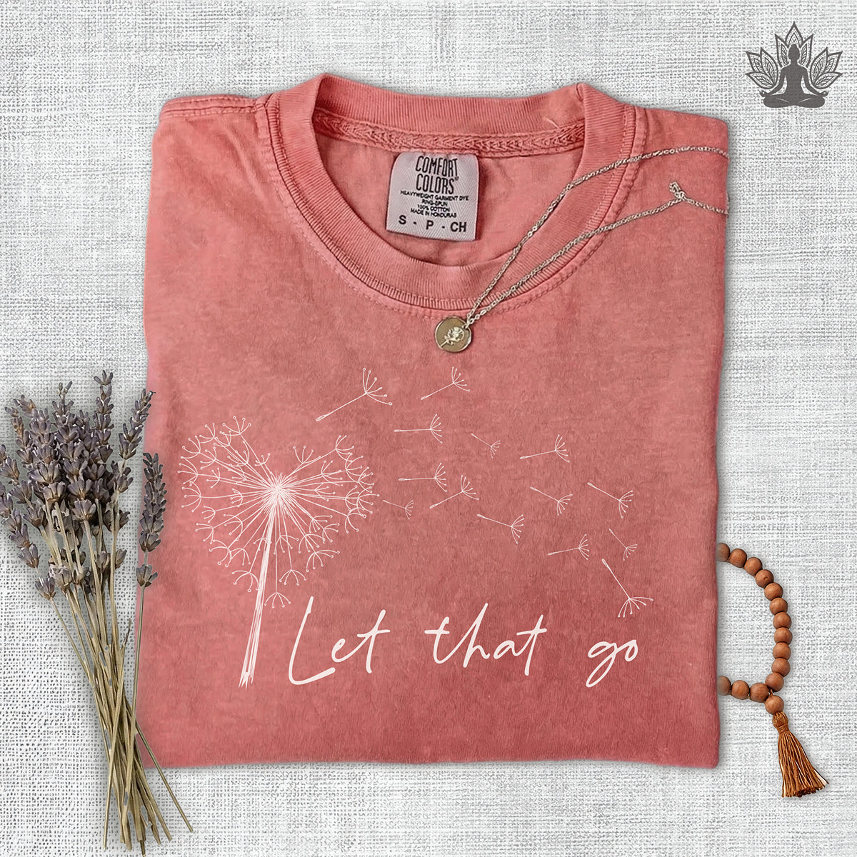 Let That Go Comfort Colors Tee