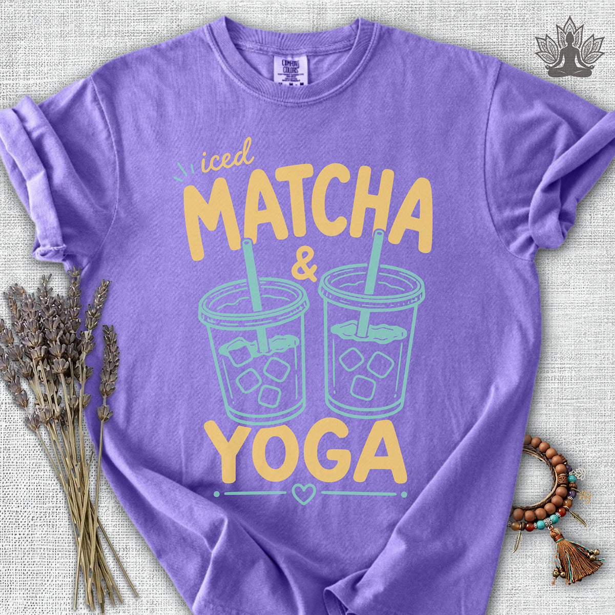 Iced Matcha & Yoga Comfort Colors® Tee