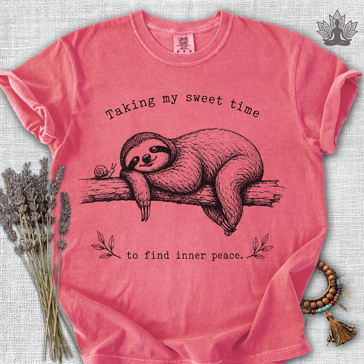 Taking My Sweet Time Sloth Comfort Colors® Tee