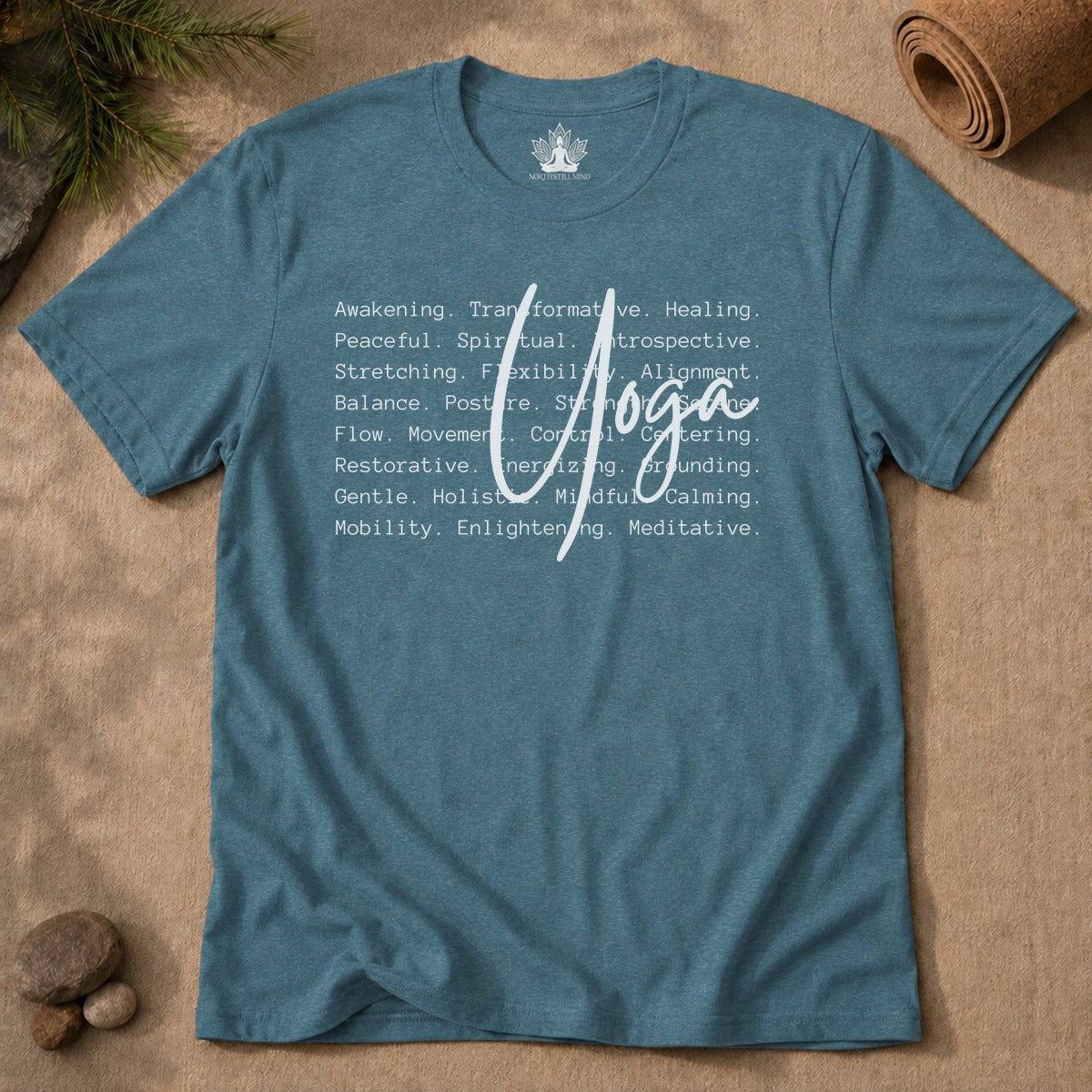 The Language of Yoga Men Tee