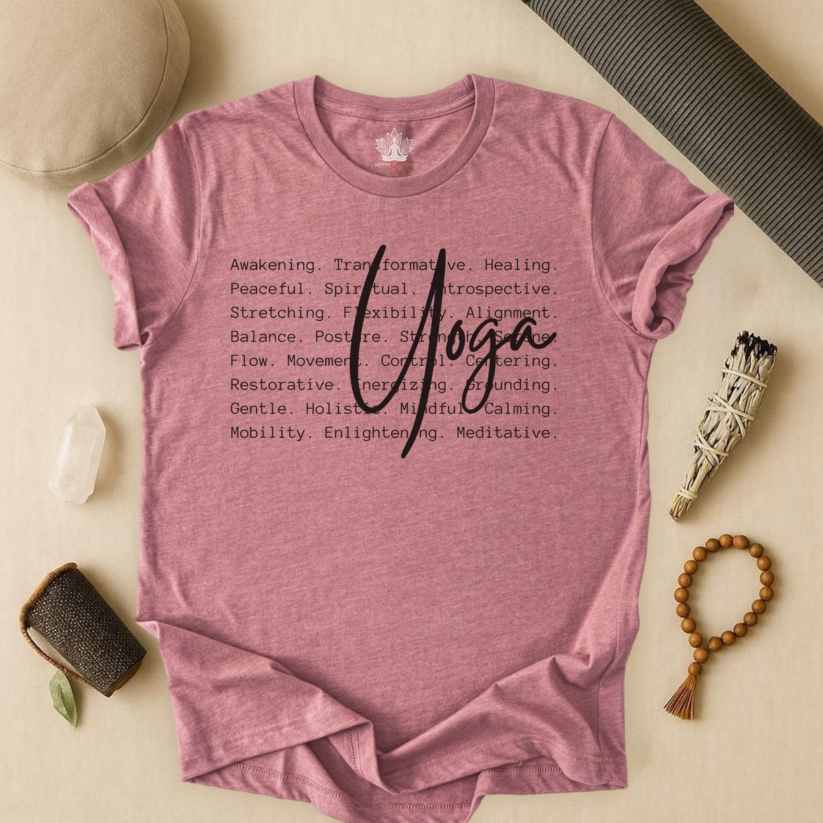 The Language of Yoga Tee