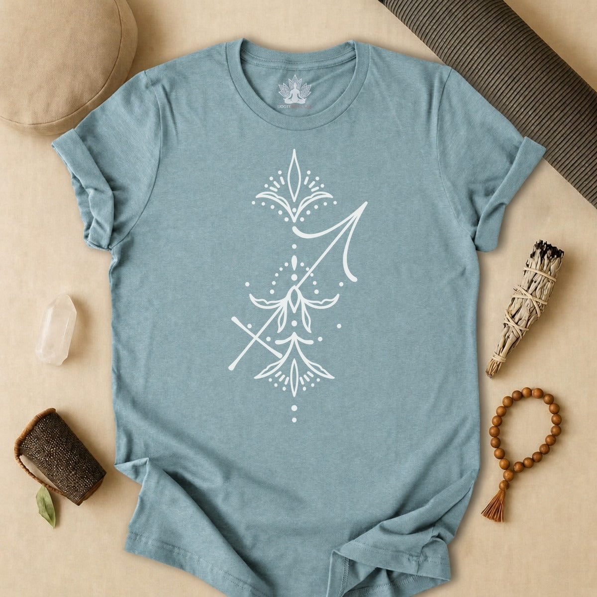 Boho Zodiac Signs Series Sagittarius Tee