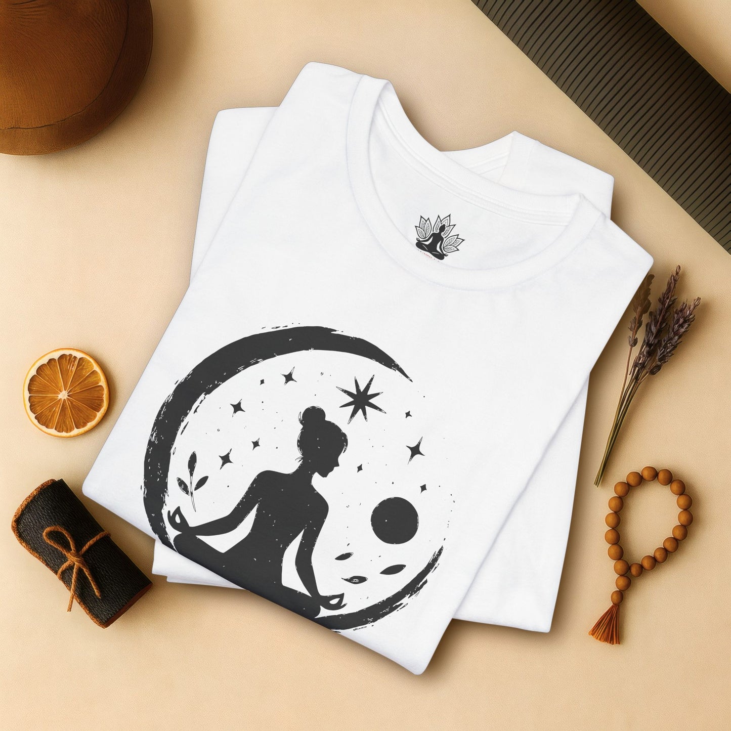 A Lunar Peace – Yoga Moon Tee