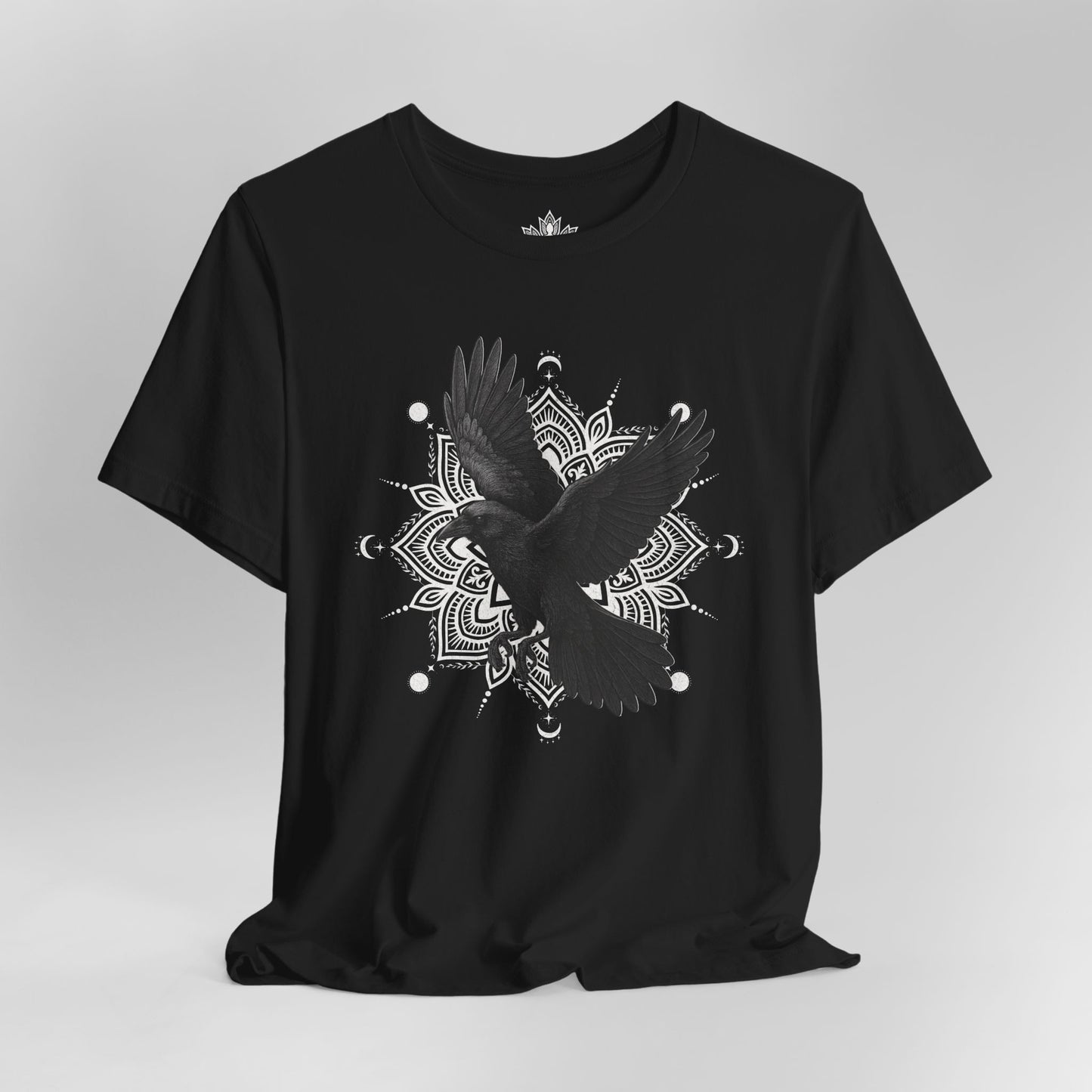 Mystic Raven – Mandala Moon Flight Tee