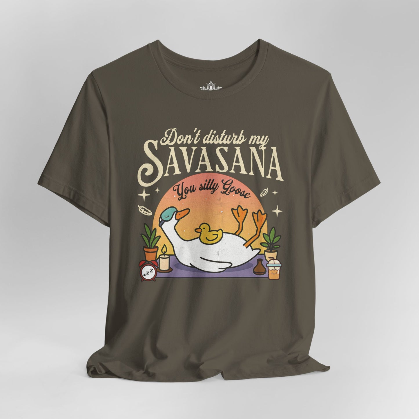 Silly Goose Savasana – Funny Yoga Tee