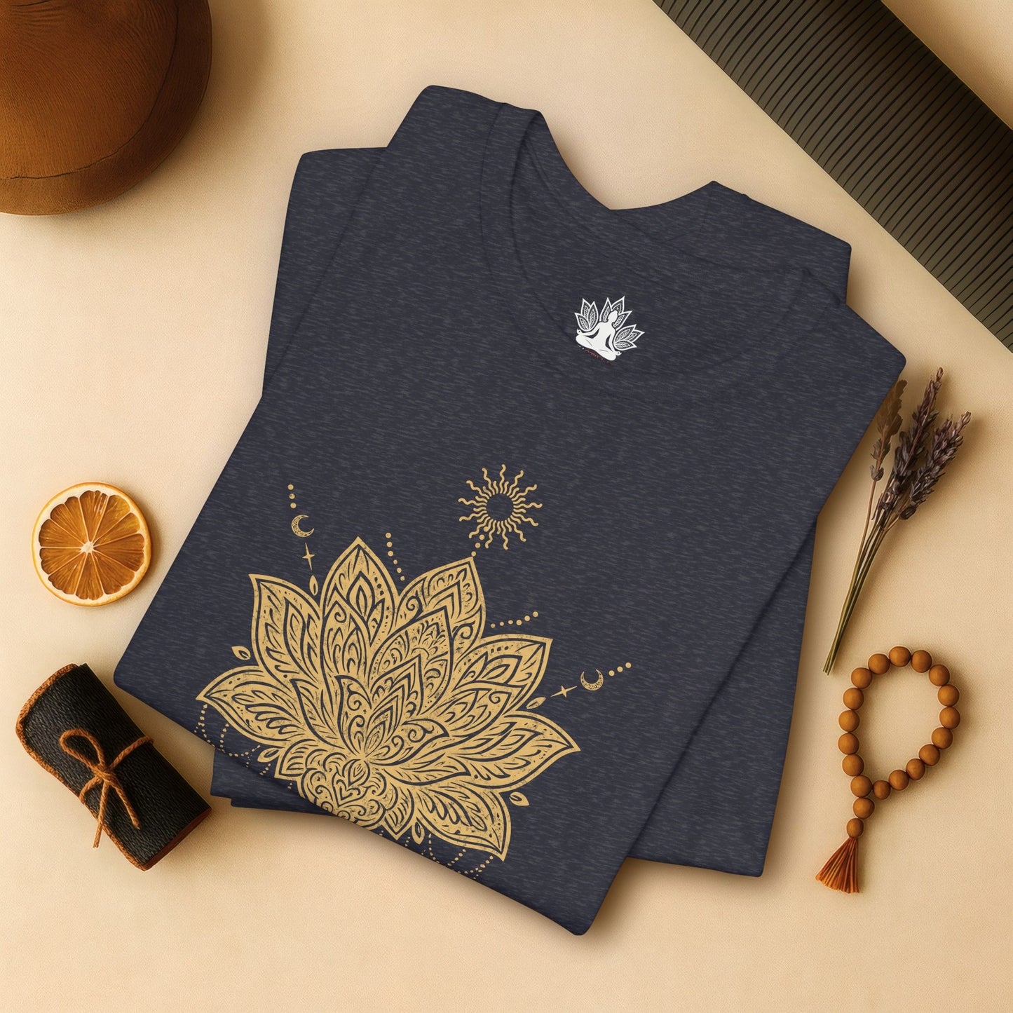 Celestial Lotus – Mystic Yoga Tee