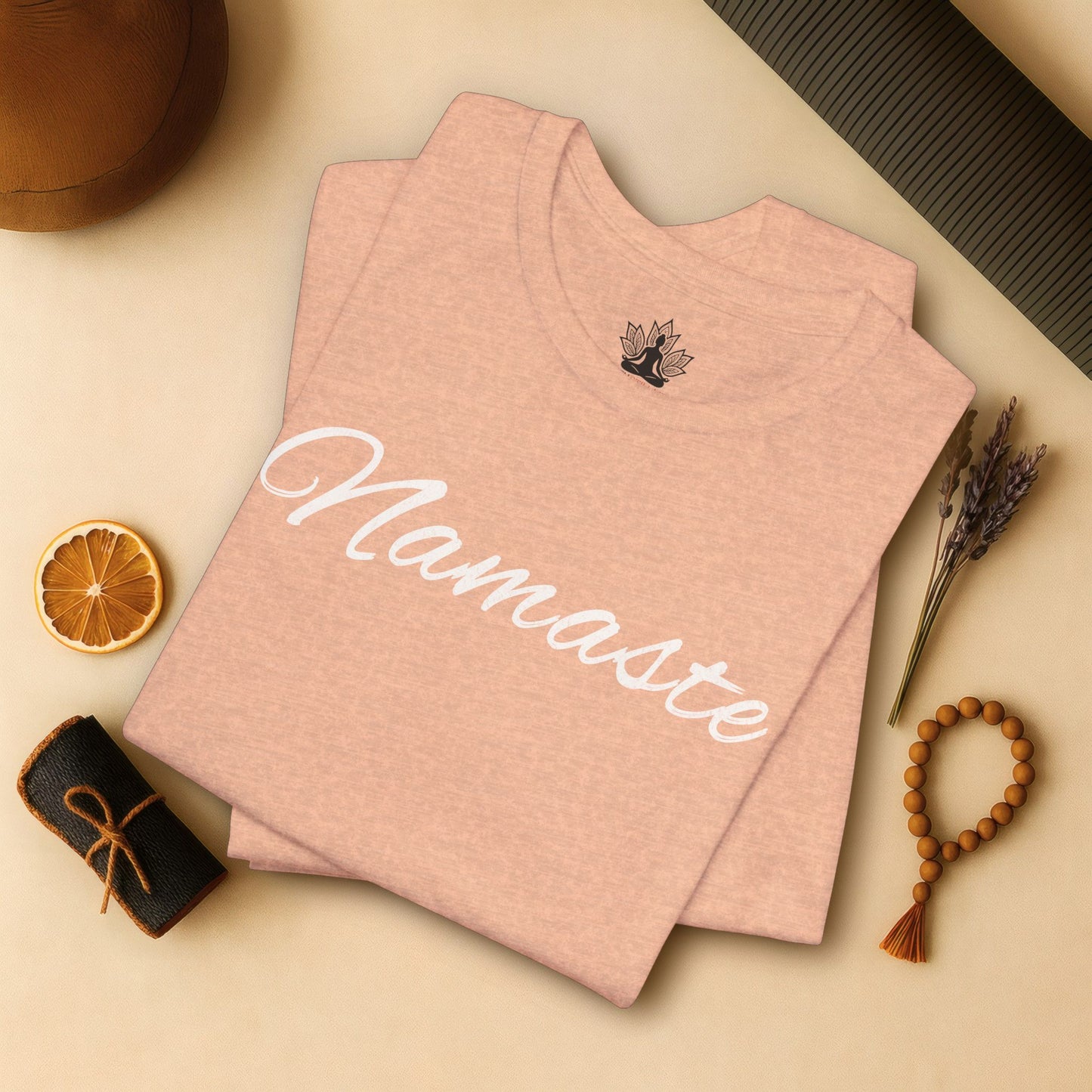 Namaste Luxe – Classic Yoga Minimalist Tee