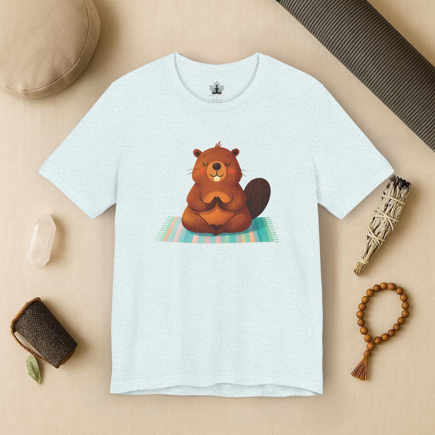 Namaste Beaver – Cute Yoga Tee
